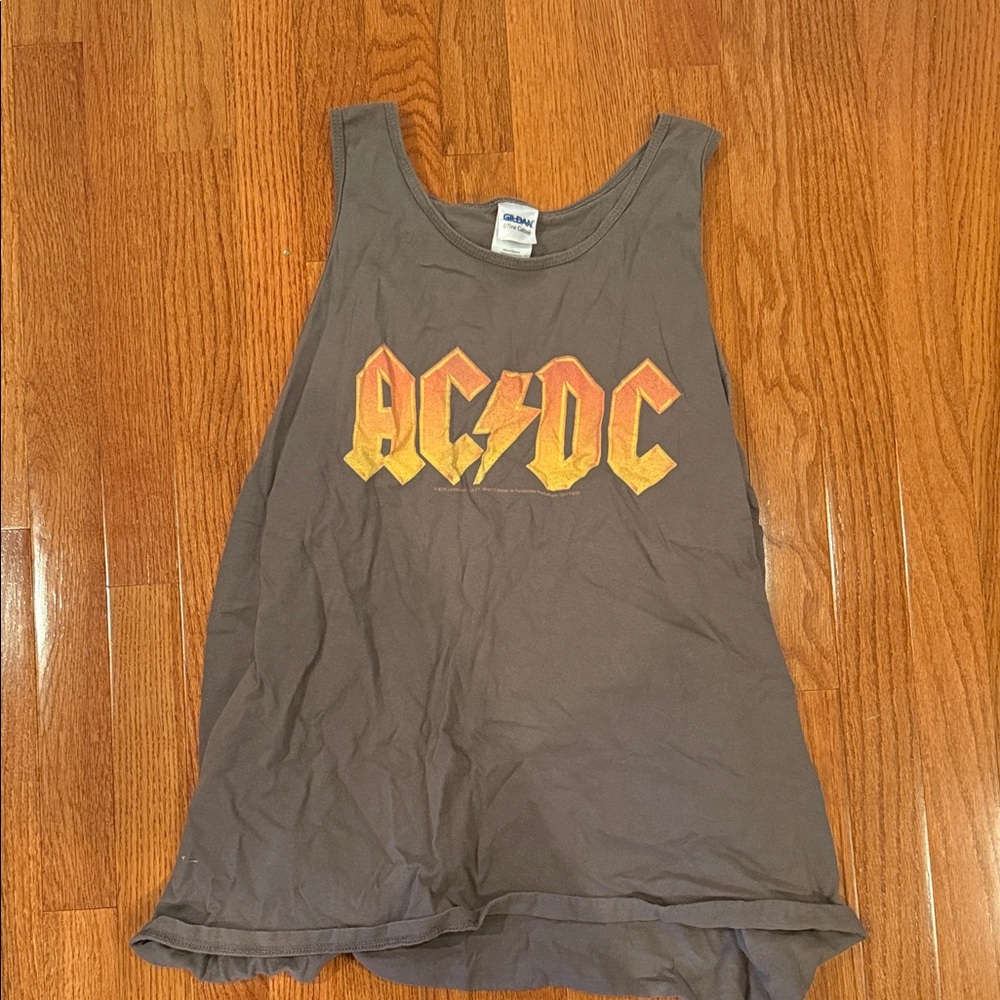 Gildan Ultra Cotton Gray Tank Top
